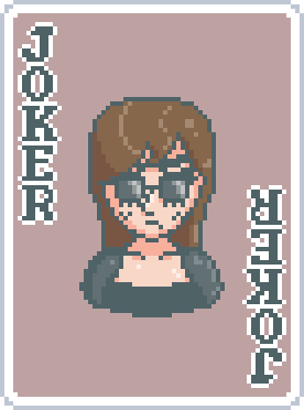 Bad Girl Lyn Joker Art